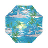 Palm Tree Beach Automatic Foldable Umbrella