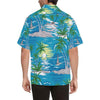 Palm Tree Beach Men Hawaiian Shirt