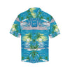 Palm Tree Beach Men Hawaiian Shirt