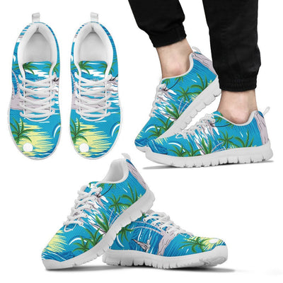 Palm Tree Beach Men Sneakers