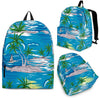 Palm Tree Beach Premium Backpack