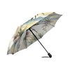 Palm Tree Beach Print Automatic Foldable Umbrella