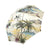 Palm Tree Beach Print Automatic Foldable Umbrella