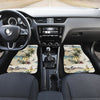 Palm Tree Beach Print Car Floor Mats