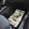 Palm Tree Beach Print Car Floor Mats