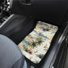 Palm Tree Beach Print Front and Back Car Floor Mats