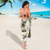 Palm Tree Beach Print Sarong Pareo Wrap