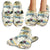 Palm Tree Beach Print Slippers