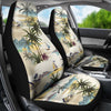 Palm Tree Beach Print Universal Fit Car Seat Covers