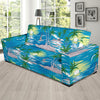 Palm Tree Beach Sofa Slipcover-JORJUNE.COM