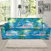 Palm Tree Beach Sofa Slipcover-JORJUNE.COM