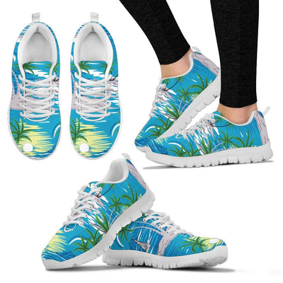 Palm Tree Beach Women Sneakers