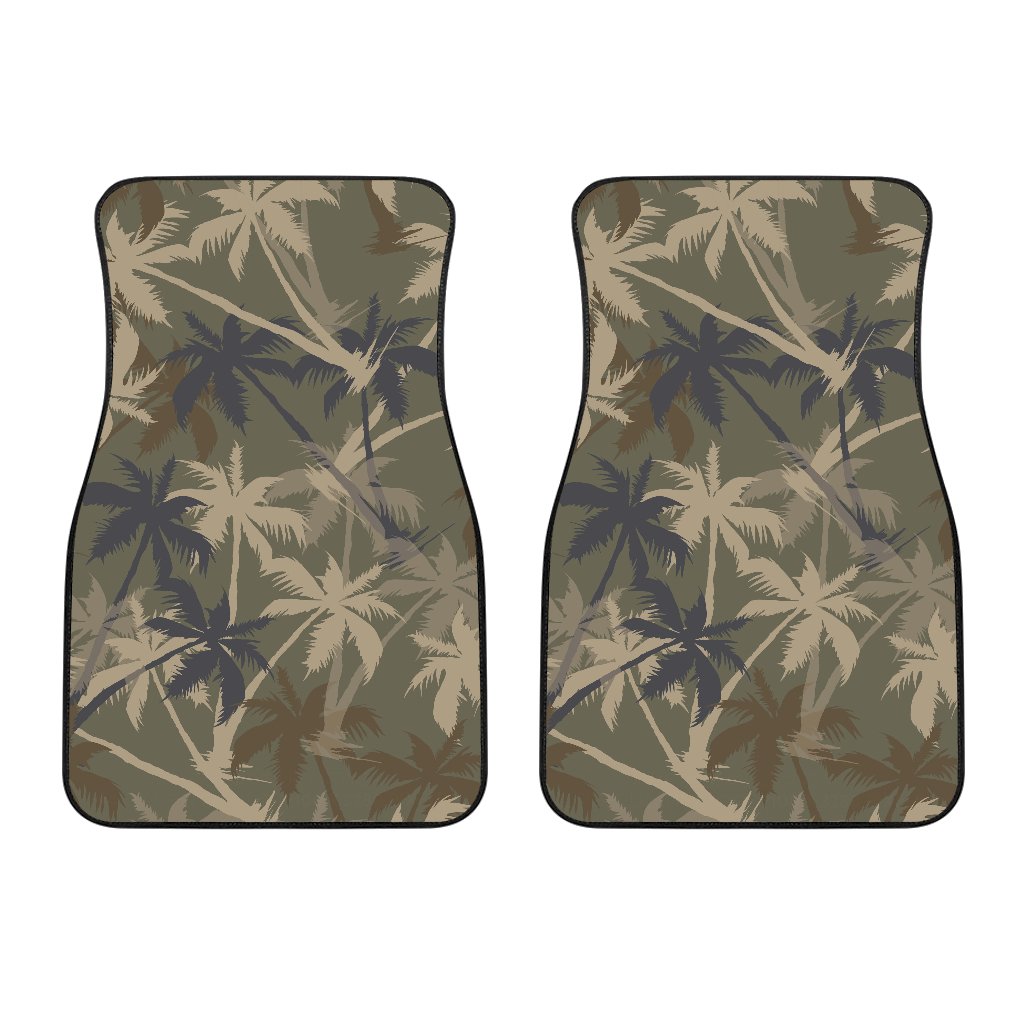 Palm Tree camouflage Car Floor Mats