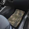 Palm Tree camouflage Front and Back Car Floor Mats