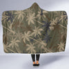 Palm Tree camouflage Hooded Blanket-JORJUNE.COM