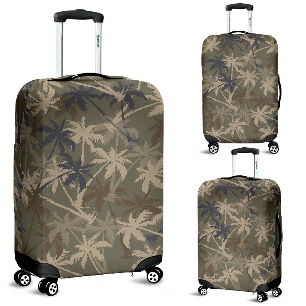 Palm Tree camouflage Luggage Cover Protector