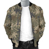 Palm Tree Camouflage Men Casual Bomber Jacket