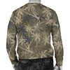 Palm Tree Camouflage Men Crewneck Sweatshirt