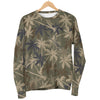 Palm Tree Camouflage Men Crewneck Sweatshirt