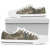 Palm Tree camouflage Men Low Top Shoes