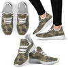 Palm Tree Camouflage Mesh Knit Sneakers Shoes