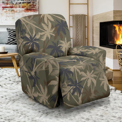 Palm Tree camouflage Recliner Slipcover-JORJUNE.COM
