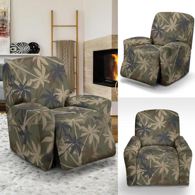 Palm Tree camouflage Recliner Slipcover-JORJUNE.COM