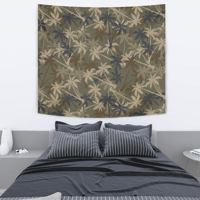 Palm Tree camouflage Tapestry