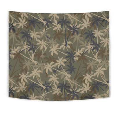 Palm Tree camouflage Tapestry