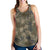 Palm Tree camouflage Women Racerback Tank Top