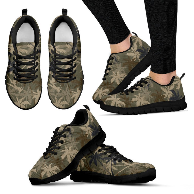 Palm Tree camouflage Women Sneakers