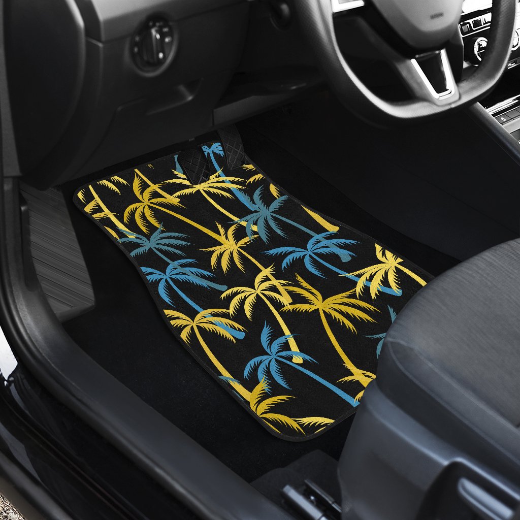 Palm Tree Pattern Car Floor Mats