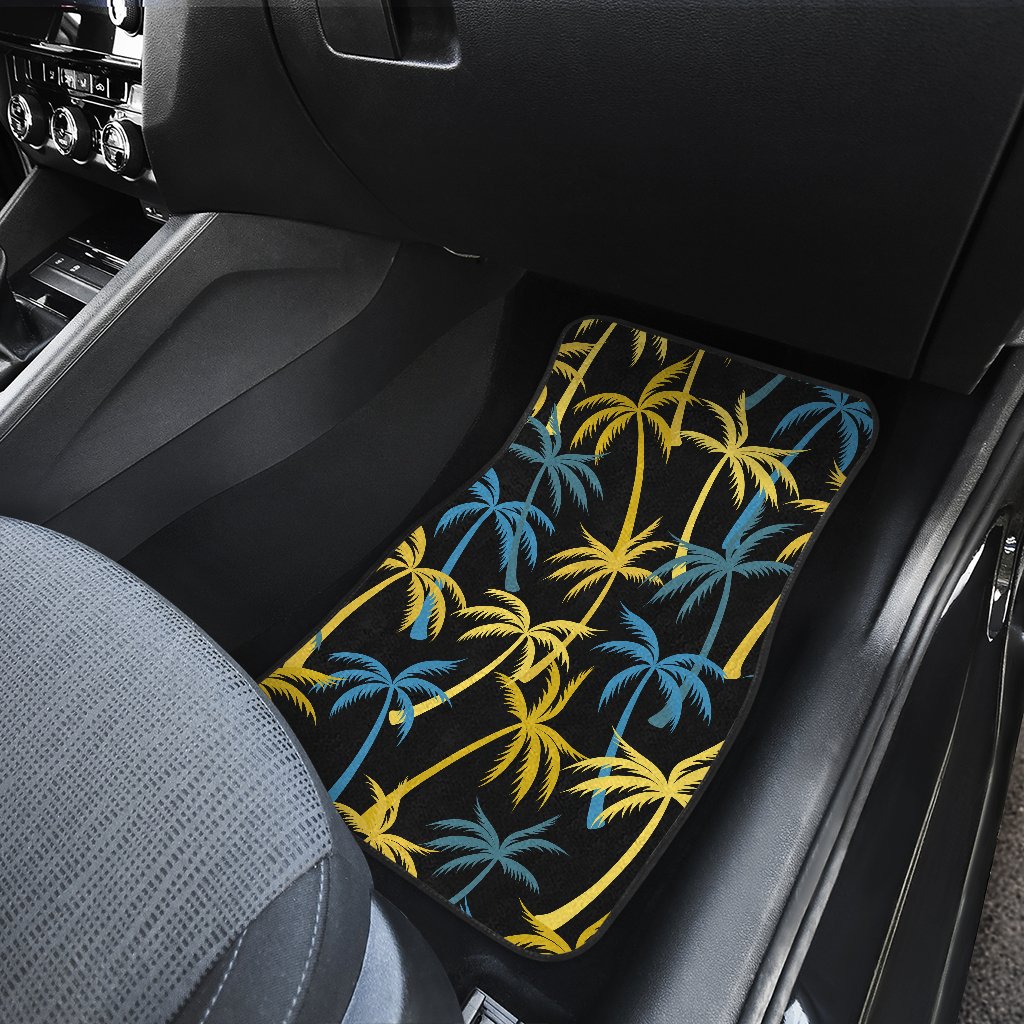 Palm Tree Pattern Car Floor Mats