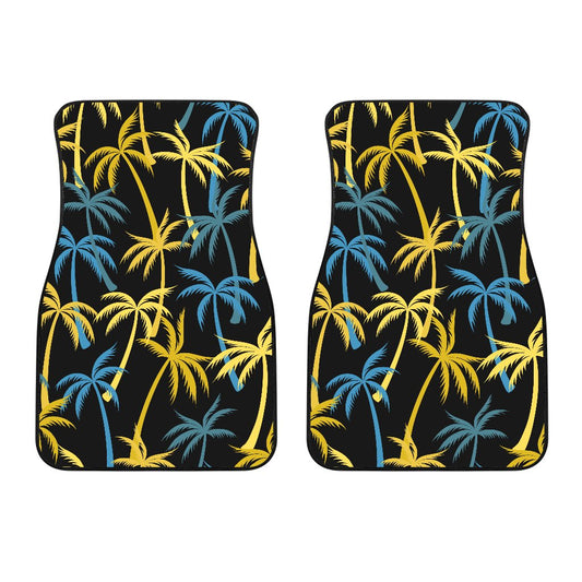 Palm Tree Pattern Car Floor Mats