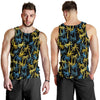 Palm Tree Pattern Men Tank Top