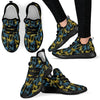 Palm Tree Pattern Mesh Knit Sneakers Shoes