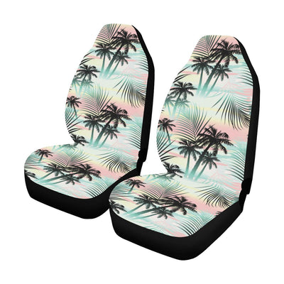 Palm Tree Pattern Print Design A03 Car Seat Covers (Set of 2)-JORJUNE.COM