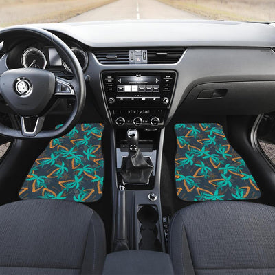 Palm Tree Pattern Print Design PT01 Car Floor Mats-JORJUNE.COM