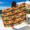 Palm Tree Pattern Print Design PT010 Sarong Pareo Wrap-JORJUNE.COM