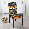 Palm Tree Pattern Print Design PT011 Dining Chair Slipcover-JORJUNE.COM