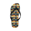 Palm Tree Pattern Print Design PT011 Flip Flops-JorJune