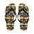 Palm Tree Pattern Print Design PT011 Flip Flops-JorJune