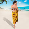 Palm Tree Pattern Print Design PT012 Sarong Pareo Wrap-JORJUNE.COM