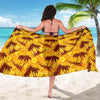 Palm Tree Pattern Print Design PT012 Sarong Pareo Wrap-JORJUNE.COM