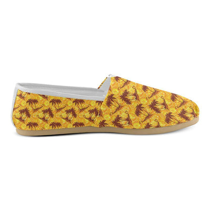 Palm Tree Pattern Print Design PT012 Women Casual Shoes-JorJune.com
