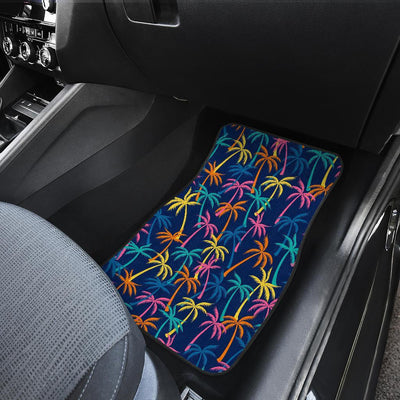 Palm Tree Pattern Print Design PT013 Car Floor Mats-JORJUNE.COM