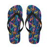 Palm Tree Pattern Print Design PT013 Flip Flops-JorJune