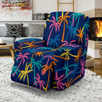 Palm Tree Pattern Print Design PT013 Recliner Slipcover-JORJUNE.COM