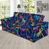 Palm Tree Pattern Print Design PT013 Sofa Slipcover-JORJUNE.COM