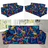 Palm Tree Pattern Print Design PT013 Sofa Slipcover-JORJUNE.COM